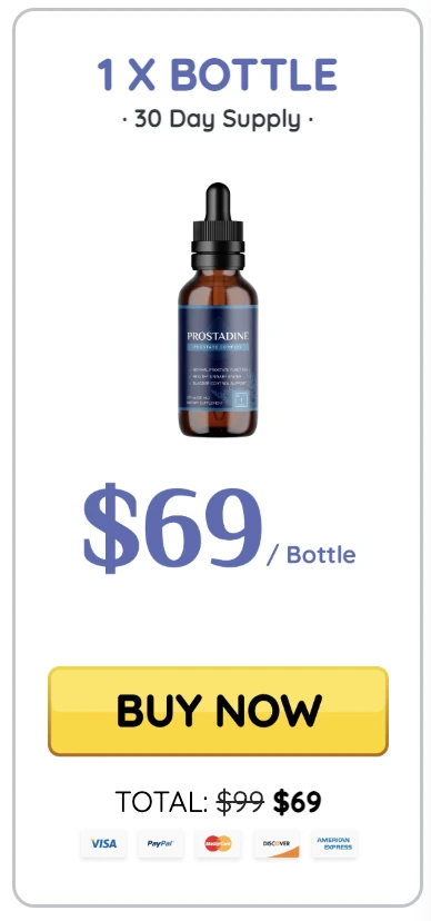 prostadine 1 bottle pricing